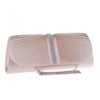 Fashion Womens Satin Clutch Purse